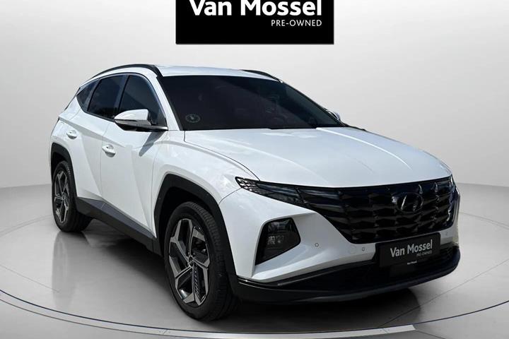 Hvid Hyundai Tucson fra 2022