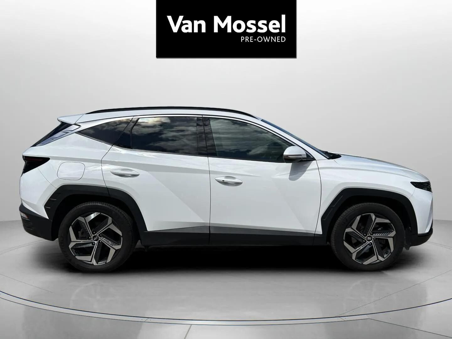 Hvid Hyundai Tucson fra 2022