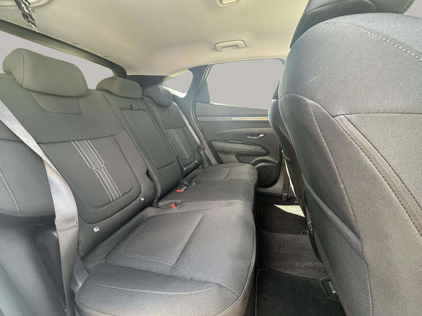 Hvid Hyundai Tucson fra 2022