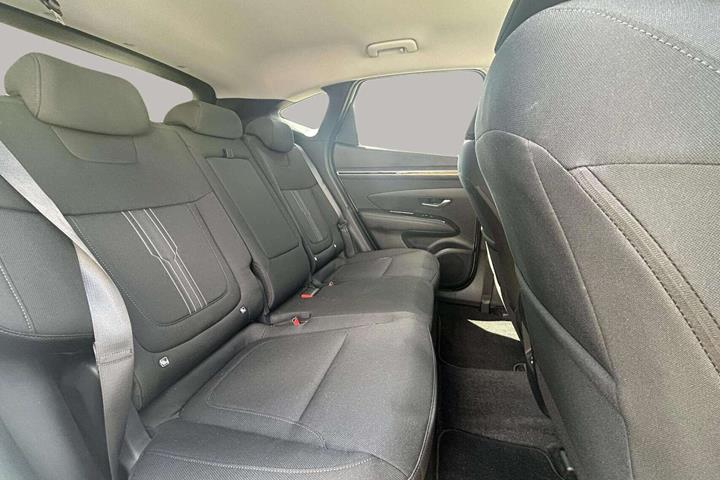 Hvid Hyundai Tucson fra 2022