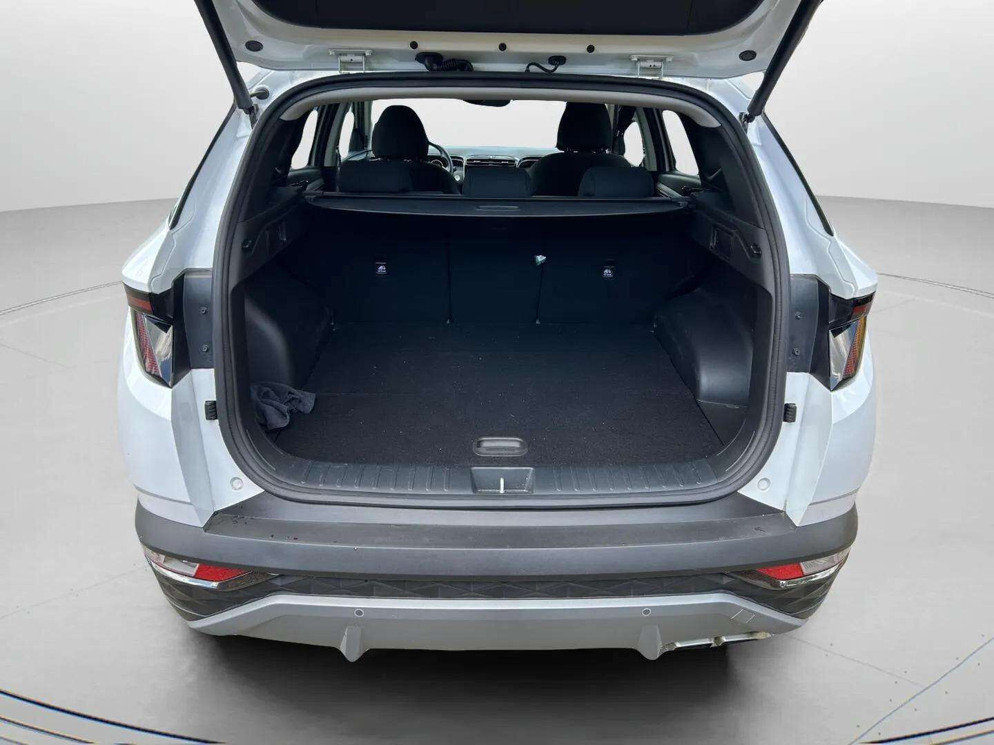 Hvid Hyundai Tucson fra 2022