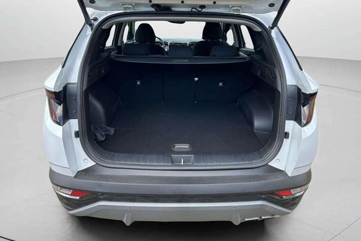 Hvid Hyundai Tucson fra 2022