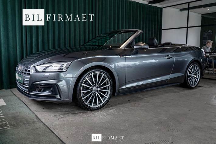 Grå Audi A5 fra 2019