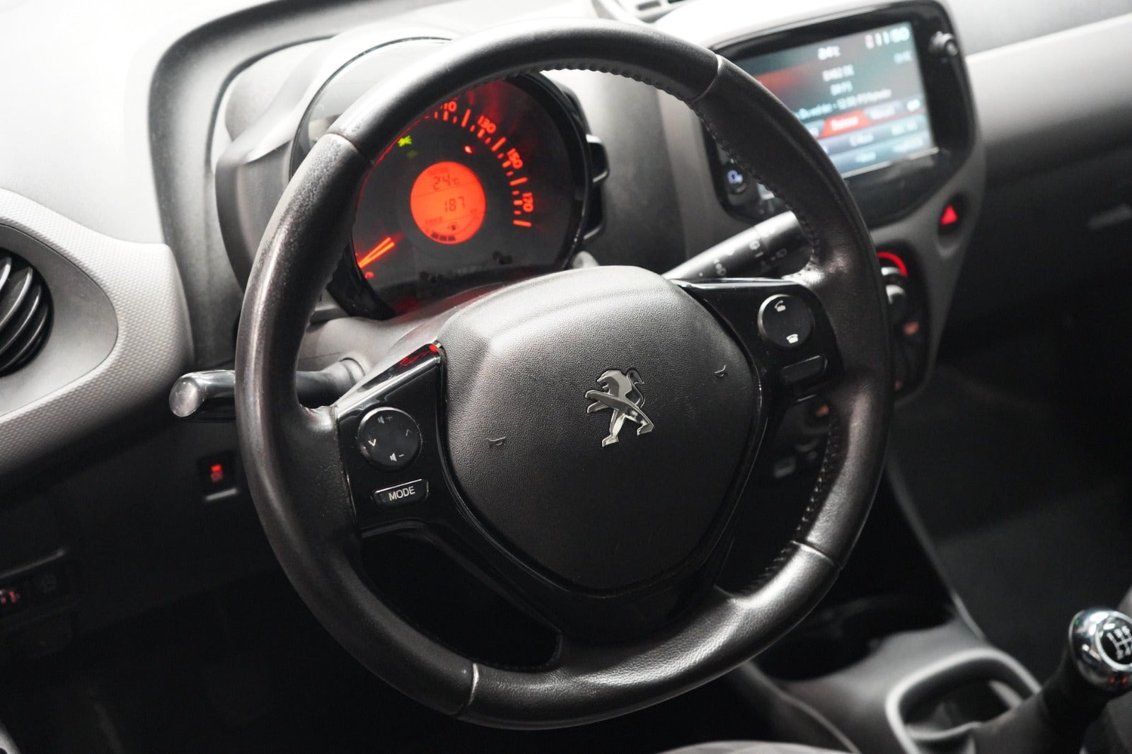 Hvid Peugeot 108 fra 2020