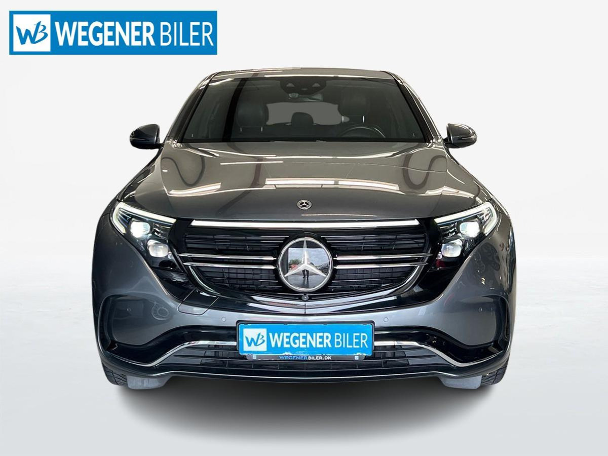 Grå Mercedes EQC400 fra 2021