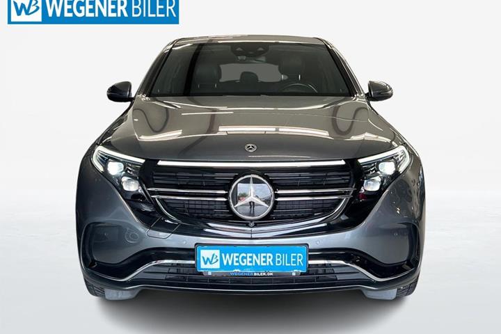 Grå Mercedes EQC400 fra 2021
