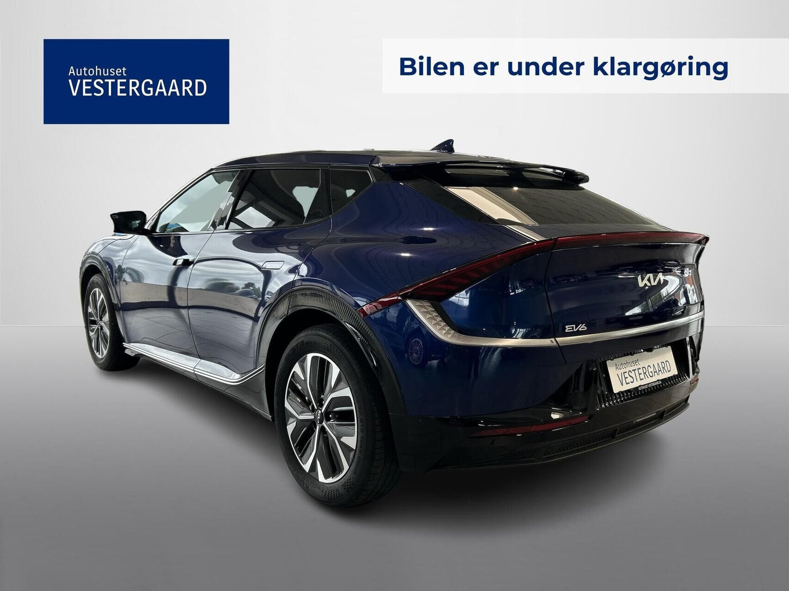 Blå Kia EV6 fra 2024