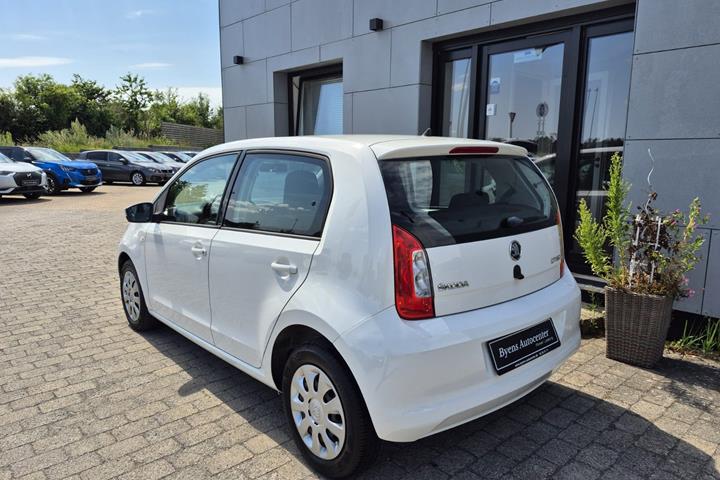 Hvid Skoda Citigo fra 2014