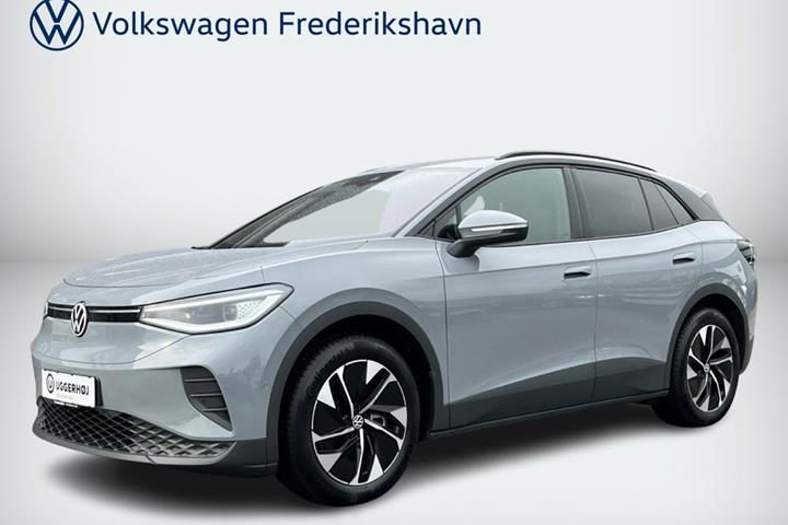 Grå VW ID.4 fra 2025 set udefra