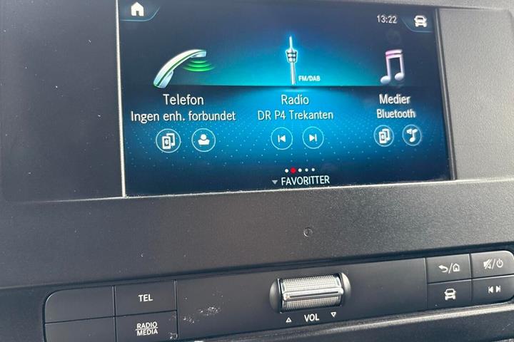 Hvid Mercedes Sprinter 317 fra 2024