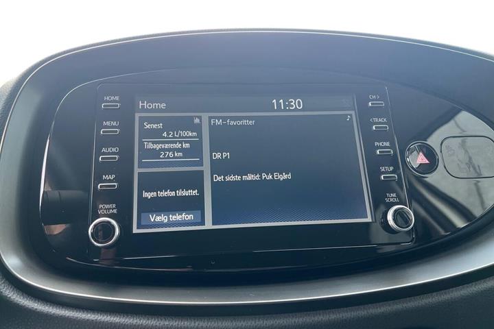 Hvid Toyota Aygo X fra 2023
