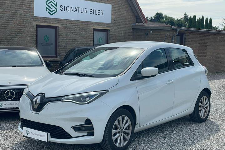 Hvid Renault Zoe fra 2022