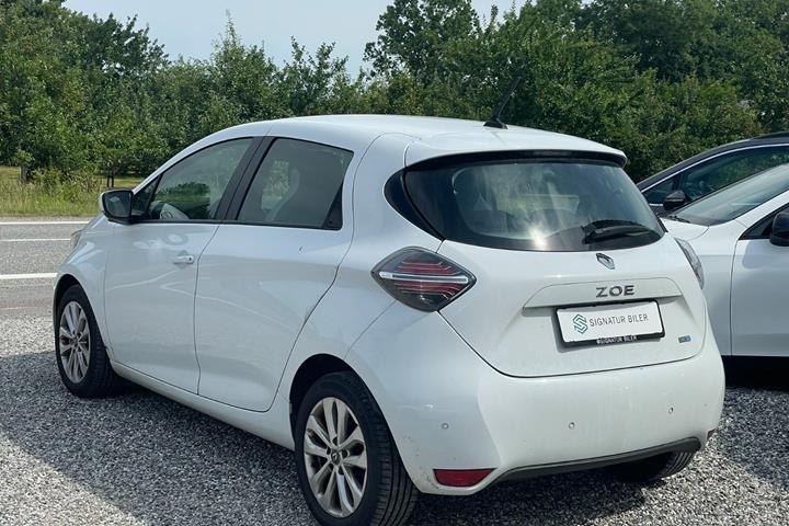 Hvid Renault Zoe fra 2022