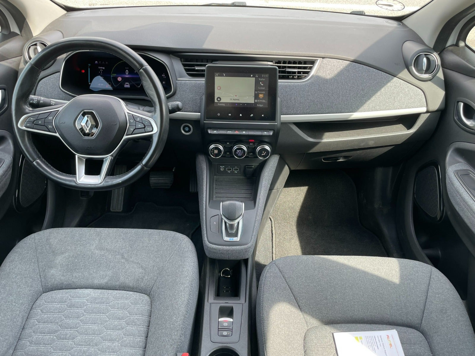 Hvid Renault Zoe fra 2022
