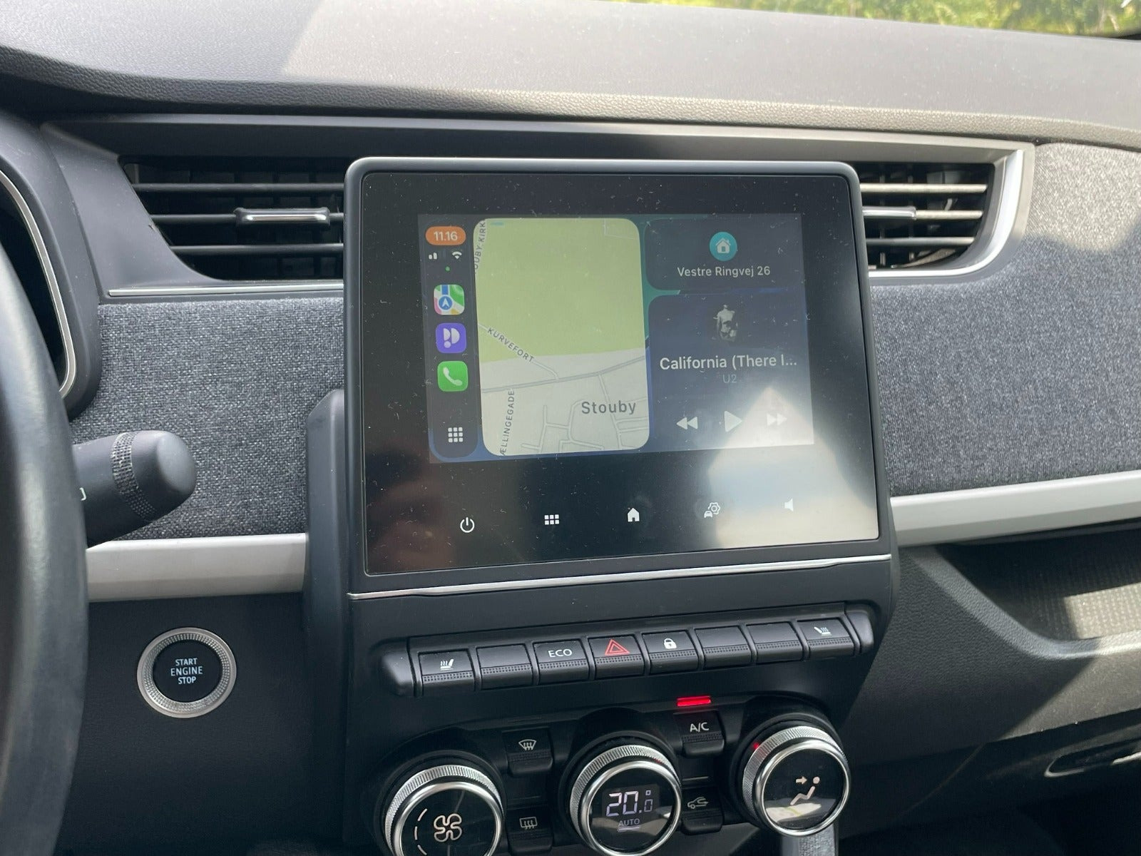 Hvid Renault Zoe fra 2022