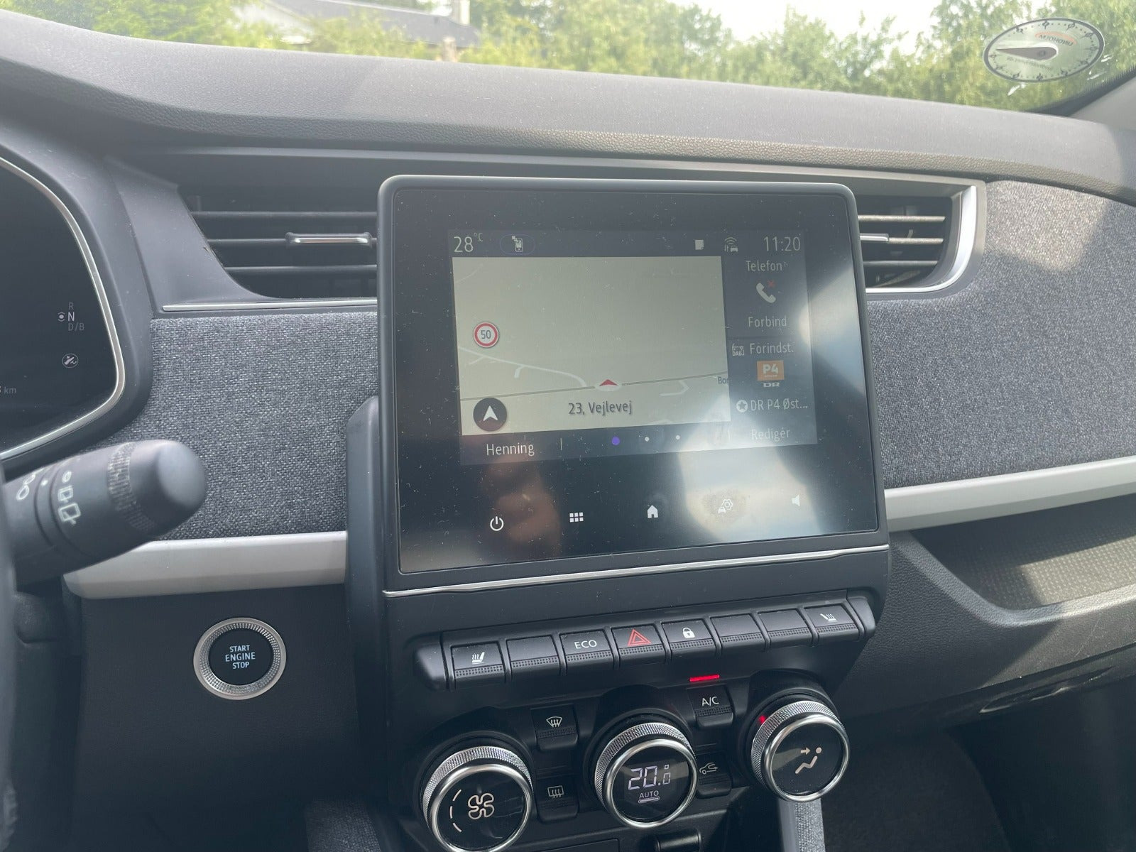 Hvid Renault Zoe fra 2022