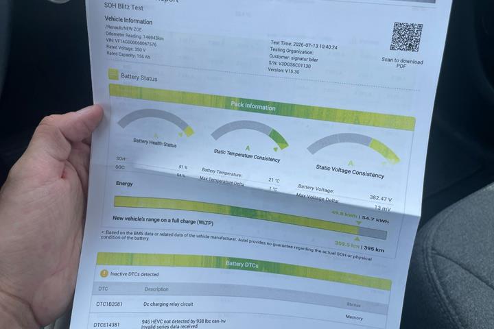 Hvid Renault Zoe fra 2022