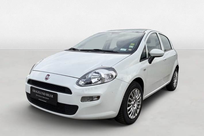 Grøn Fiat Punto fra 2015