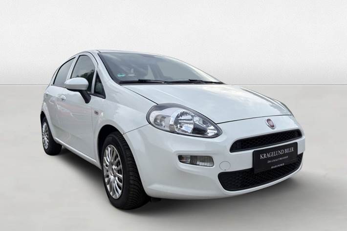 Grøn Fiat Punto fra 2015