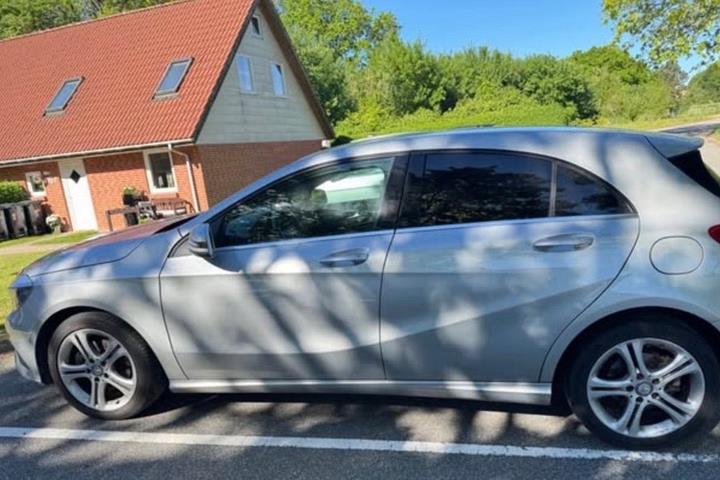 Sølv Mercedes A200 fra 2013