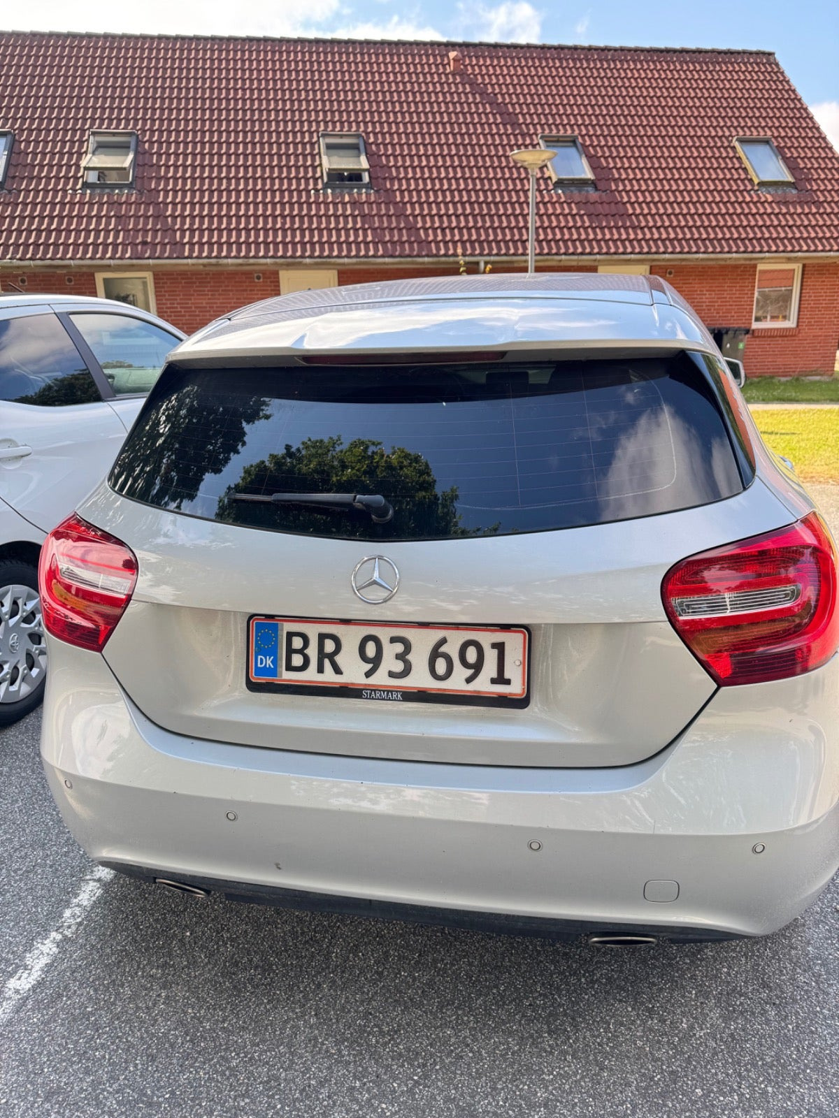 Sølv Mercedes A200 fra 2013