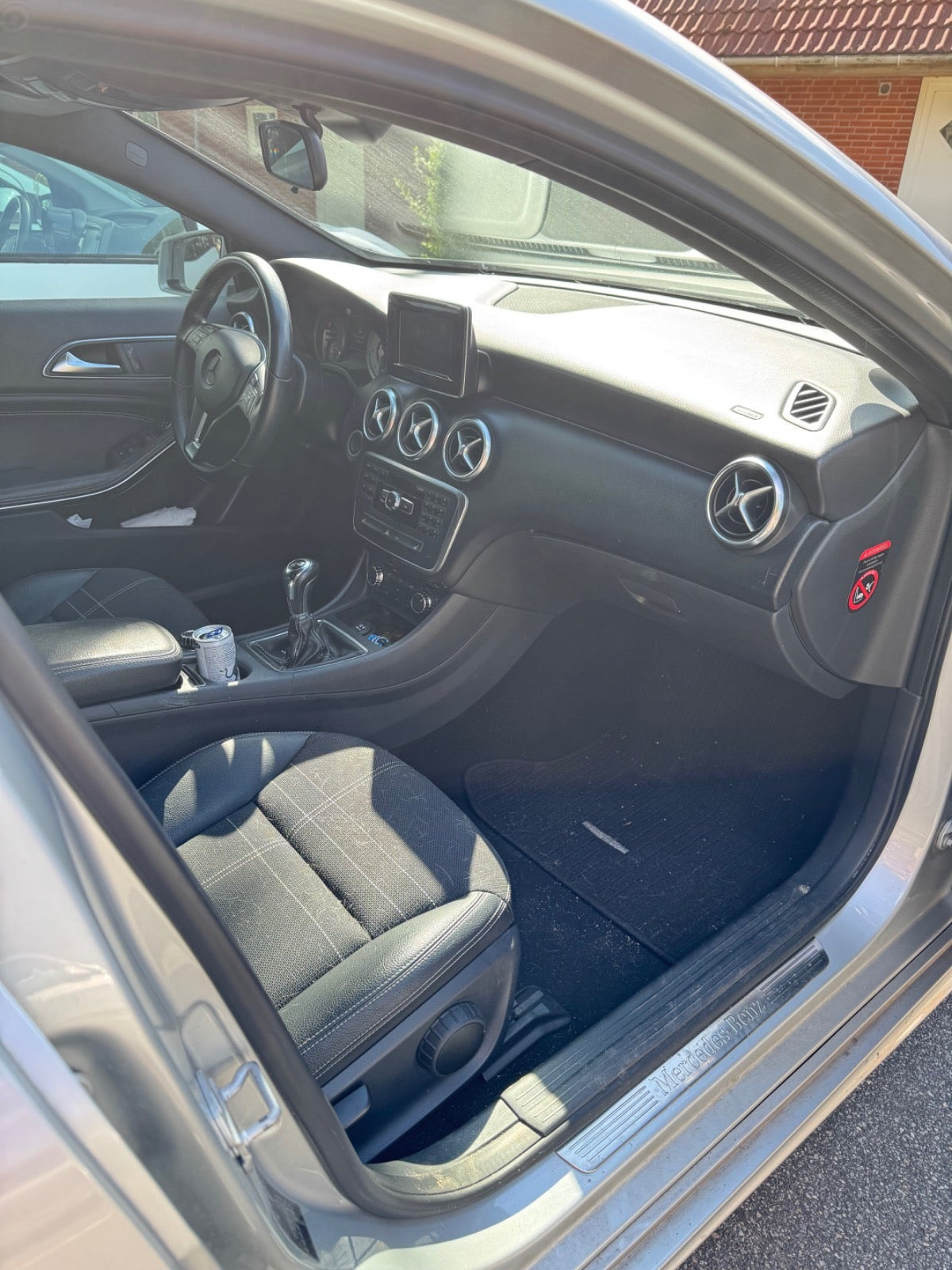 Sølv Mercedes A200 fra 2013