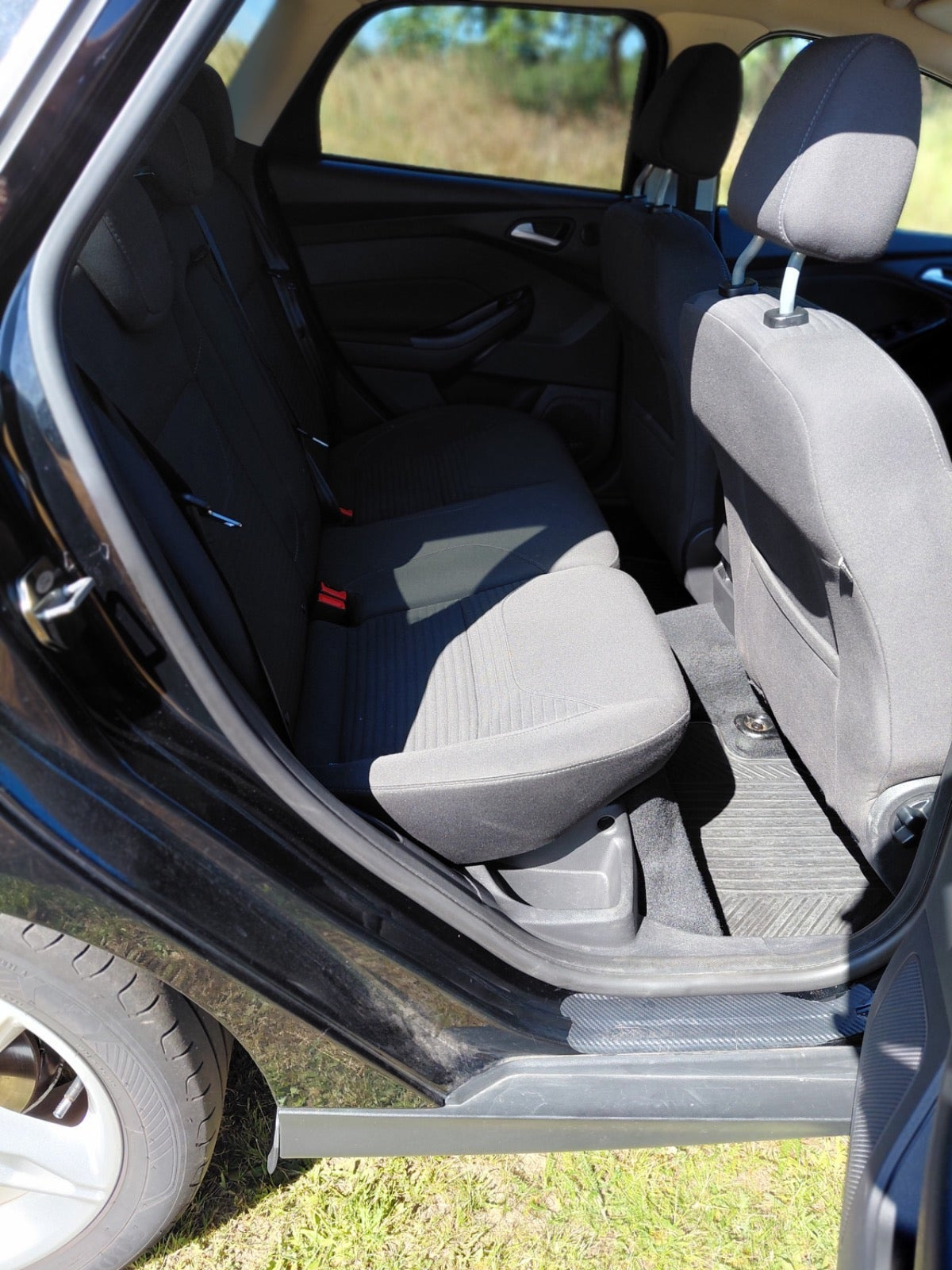 Sort Ford Focus fra 2017