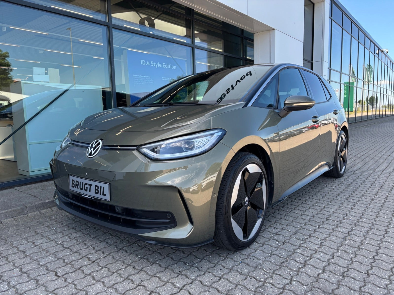 Grøn VW ID.3 fra 2023