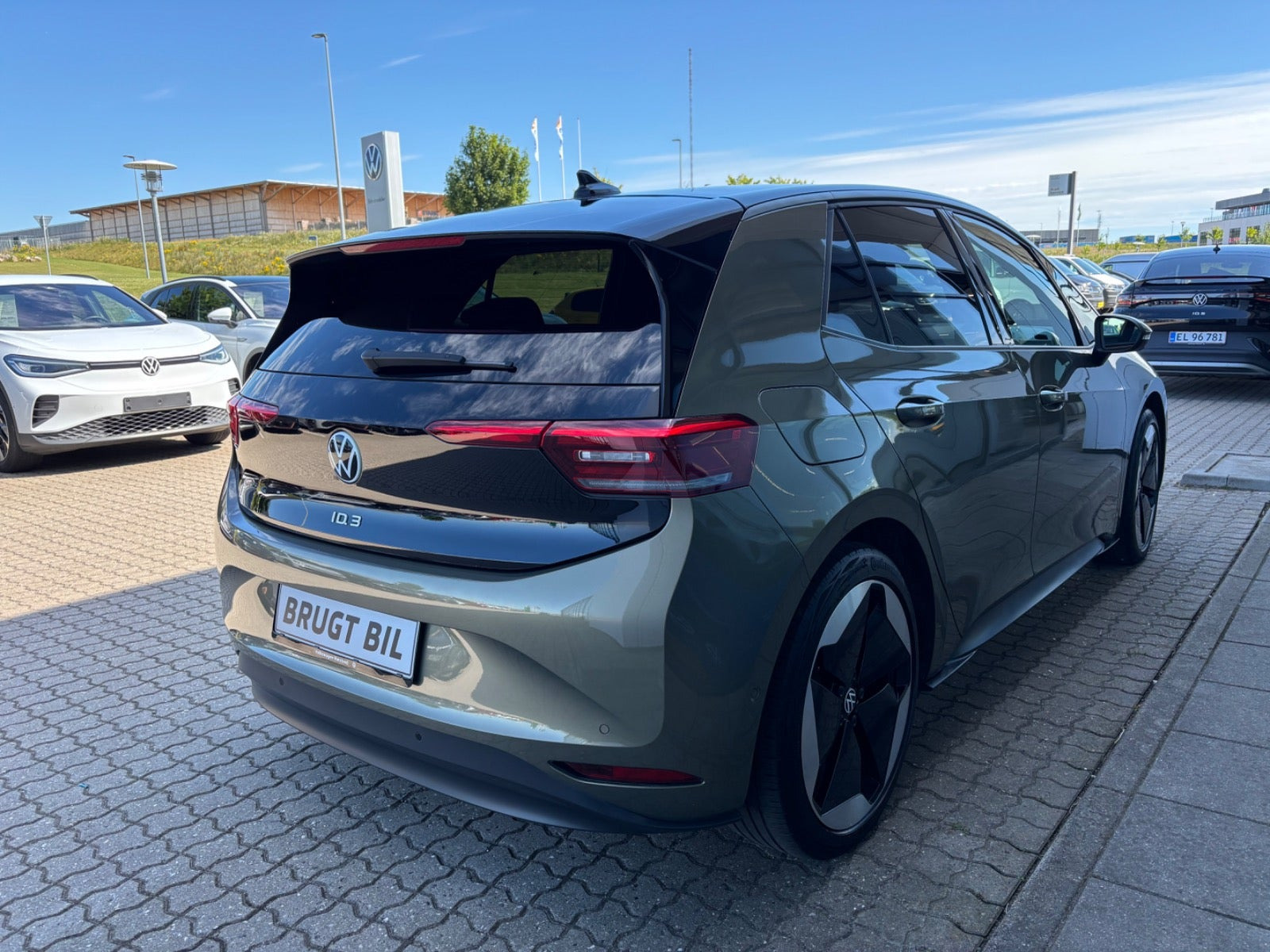 Grøn VW ID.3 fra 2023