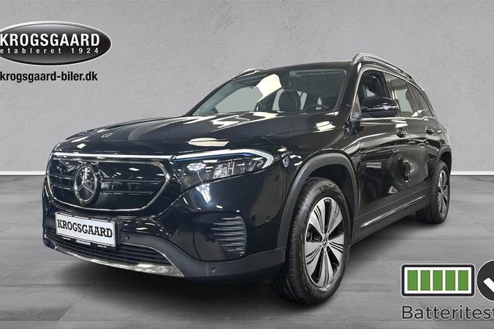 Sort Mercedes EQB250 fra 2023