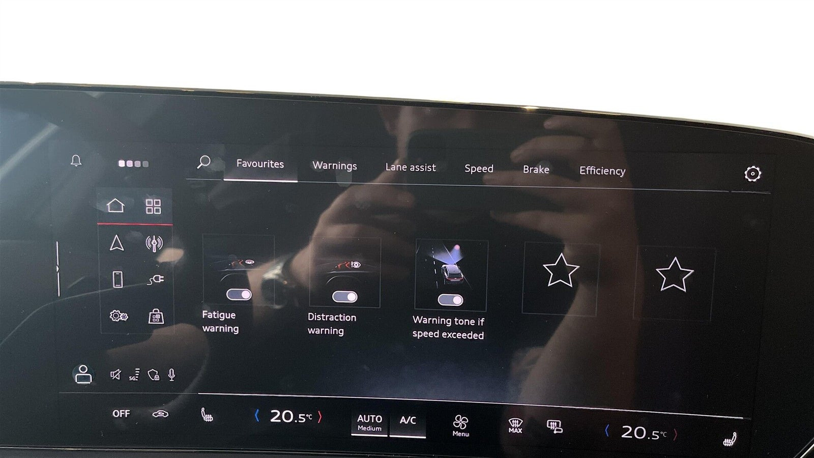 Grå Audi A6 e-tron fra 2026
