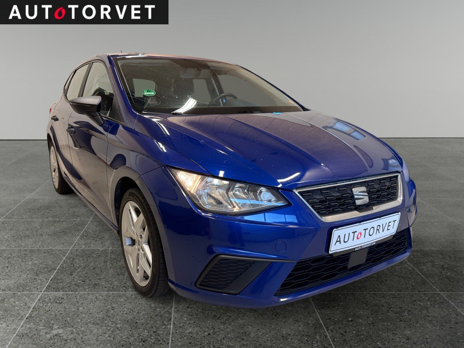 Blå Seat Ibiza fra 2018