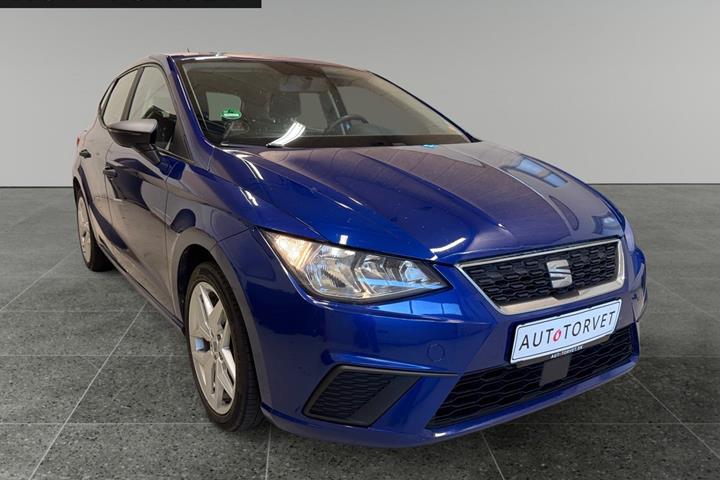 Blå Seat Ibiza fra 2018