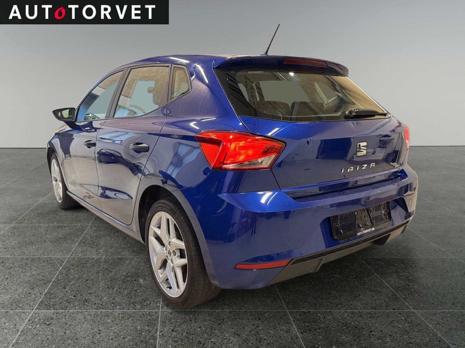 Blå Seat Ibiza fra 2018
