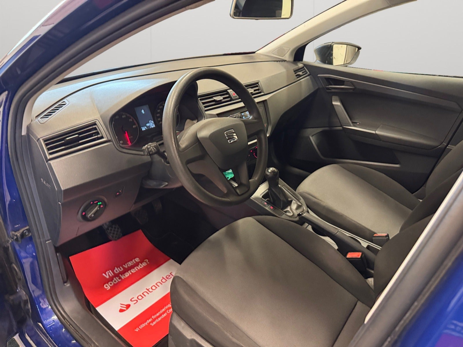 Blå Seat Ibiza fra 2018