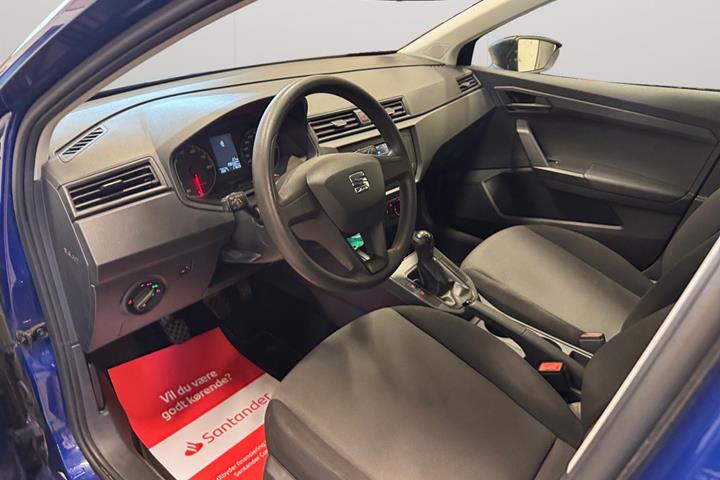 Blå Seat Ibiza fra 2018
