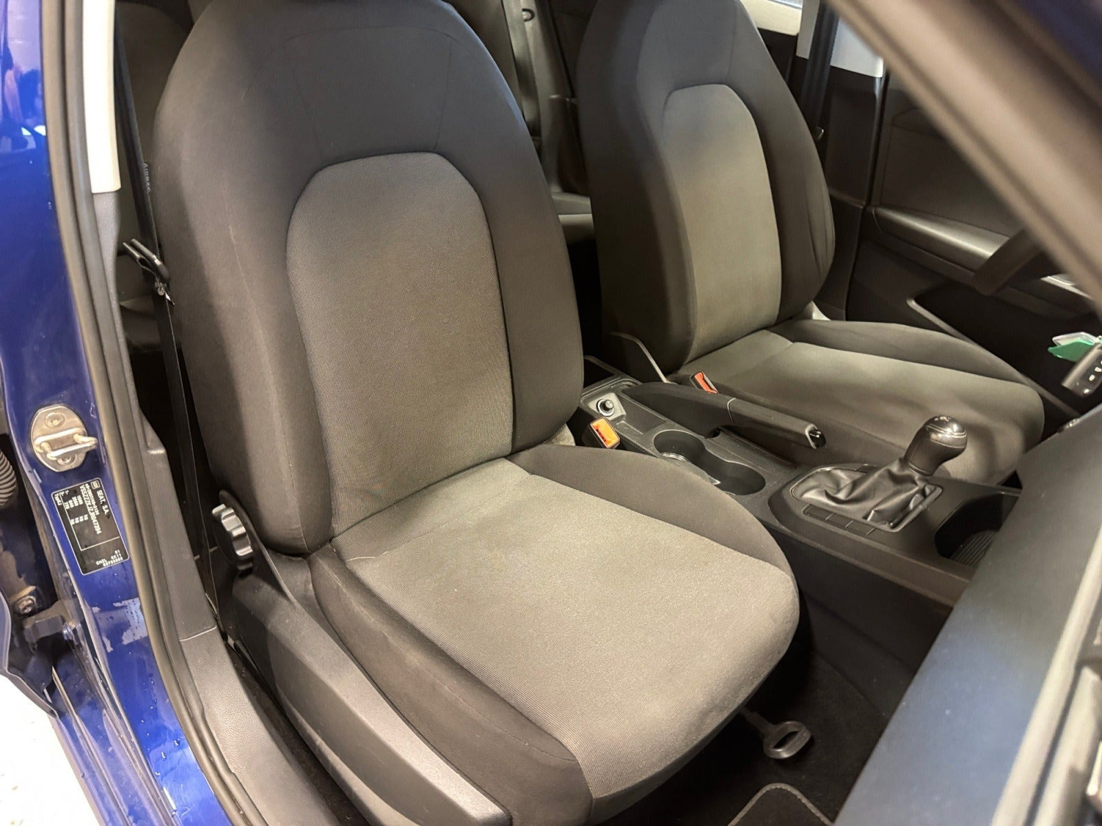 Blå Seat Ibiza fra 2018