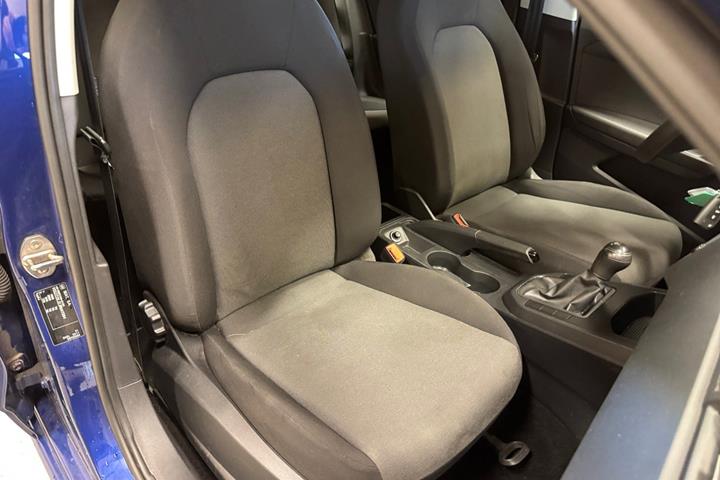 Blå Seat Ibiza fra 2018