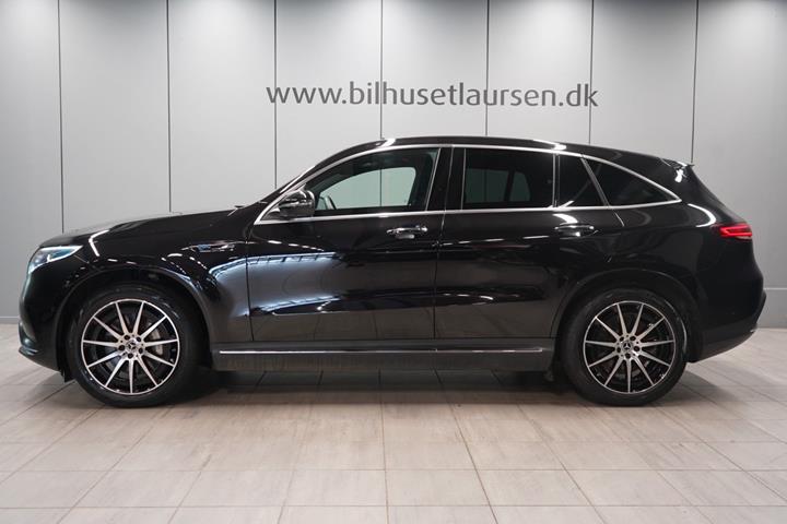 Sort Mercedes EQC400 fra 2021