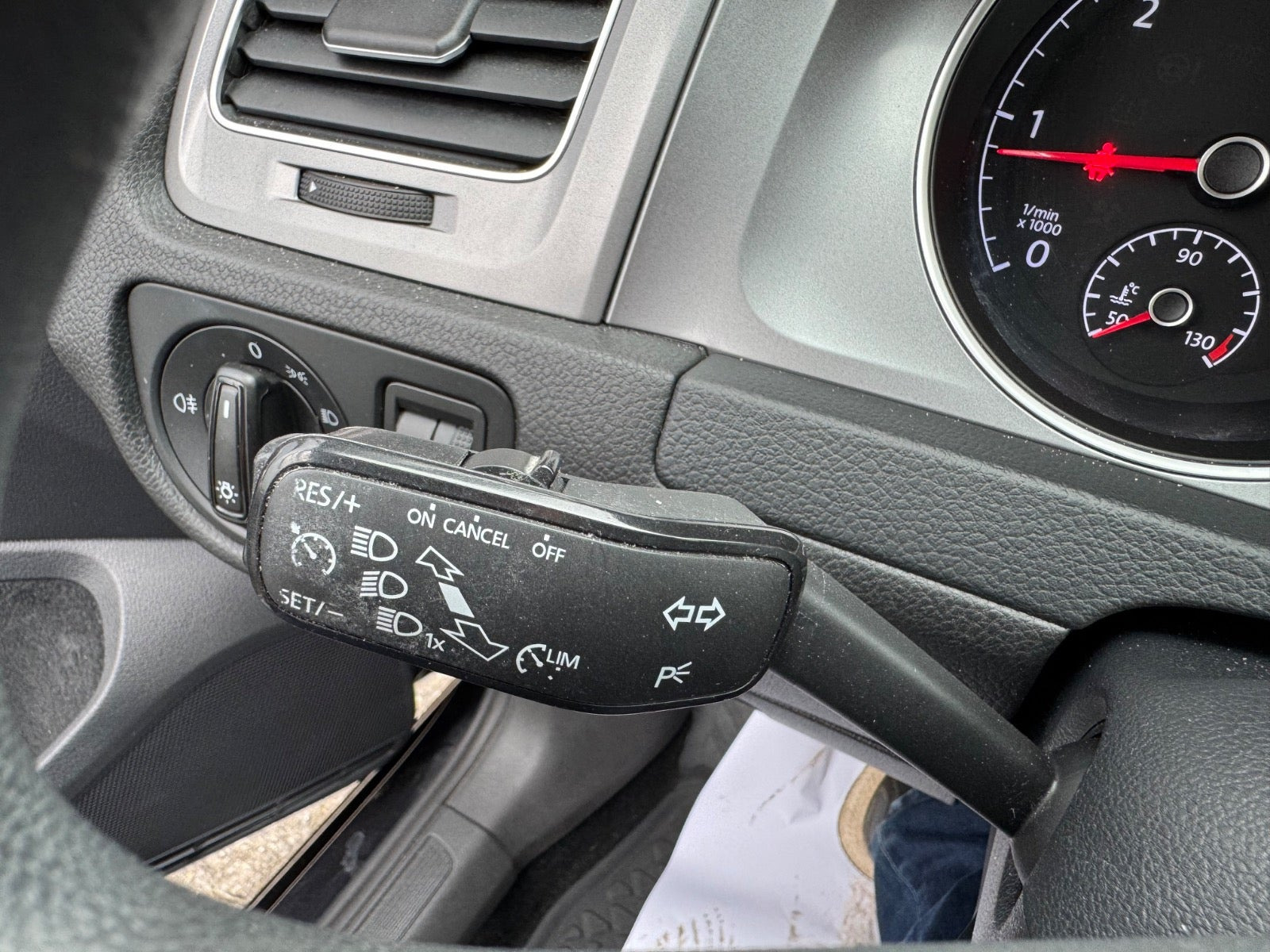 Sort VW Golf VII fra 2017