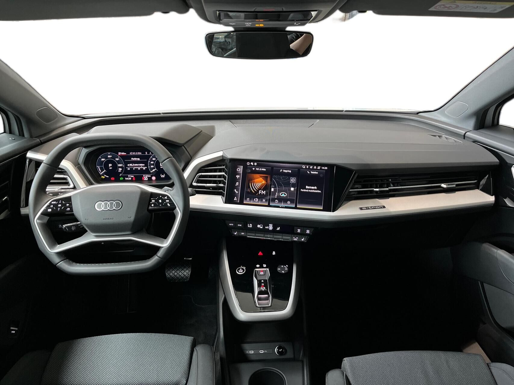 Hvid Audi Q4 fra 2026