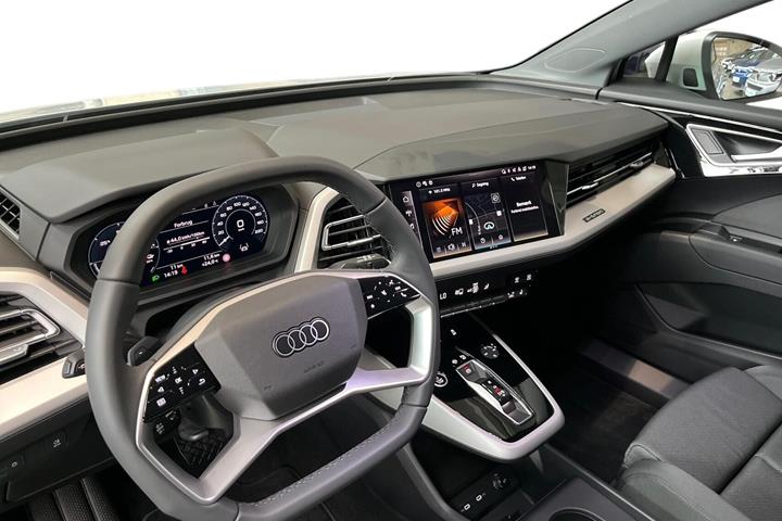 Hvid Audi Q4 fra 2026