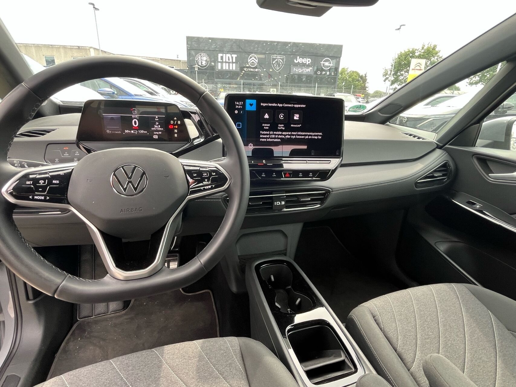 Grå VW ID.3 fra 2024