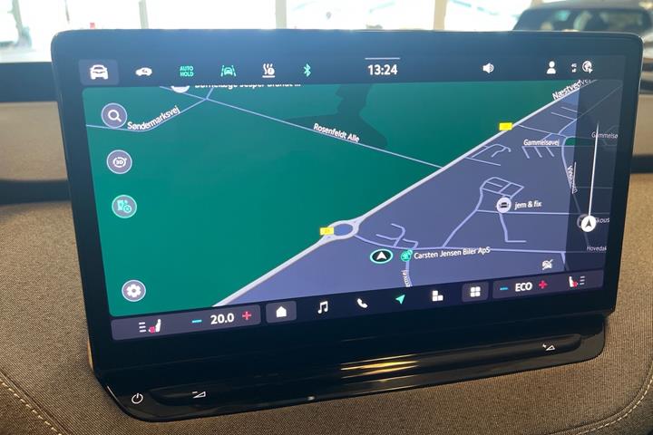 Grå Skoda Enyaq fra 2025