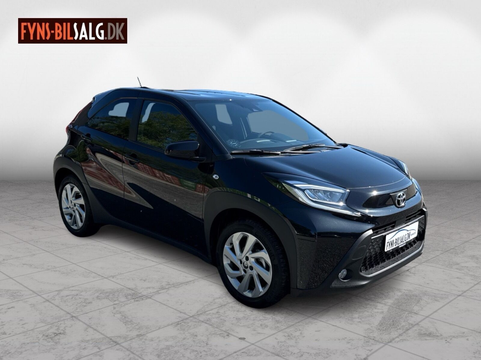 Sort Toyota Aygo X fra 2025