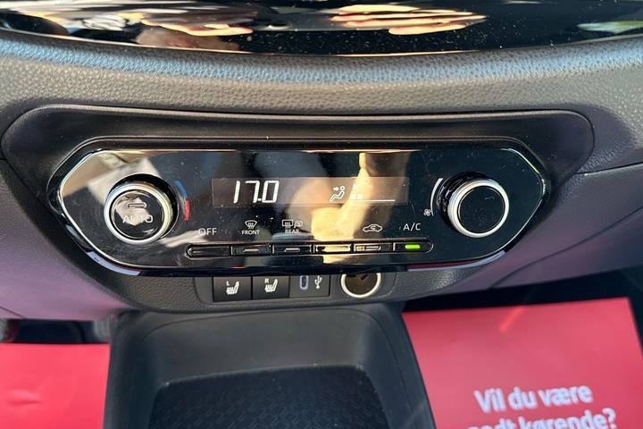 Sort Toyota Aygo X fra 2025