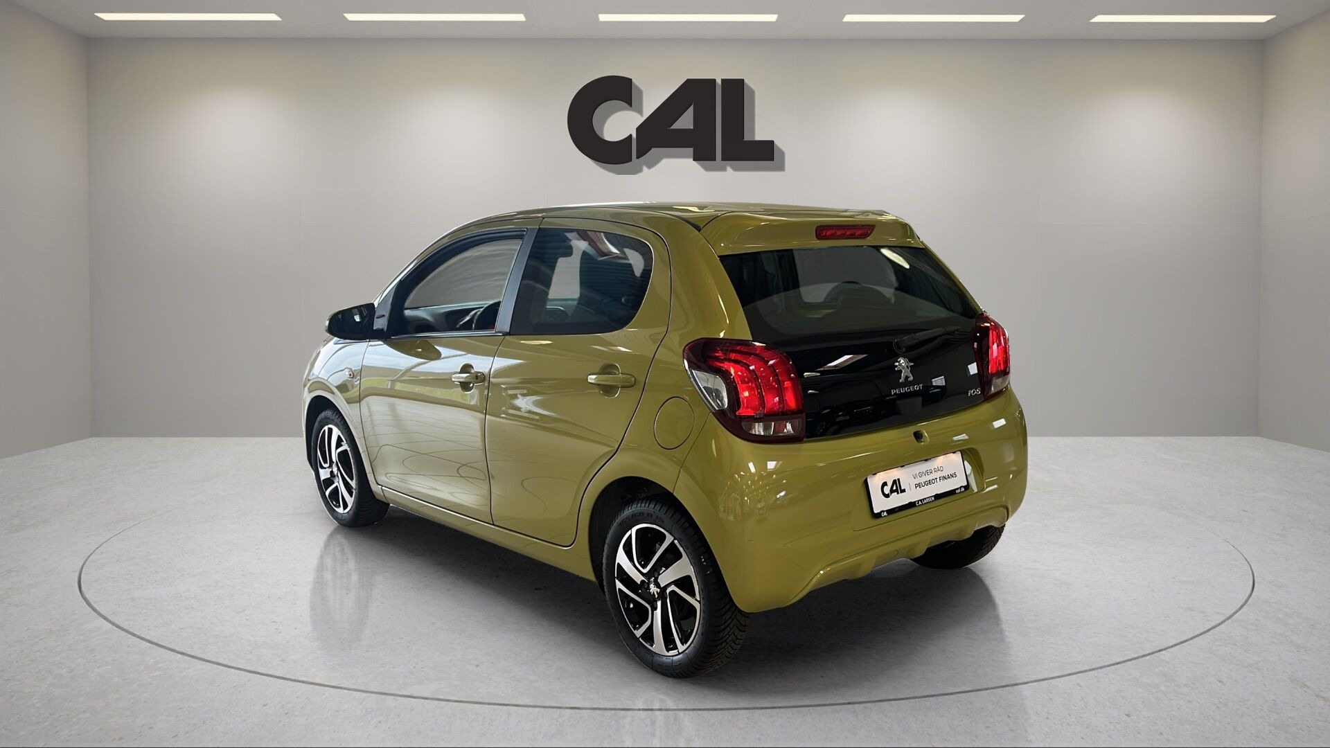 Grøn Peugeot 108 fra 2020