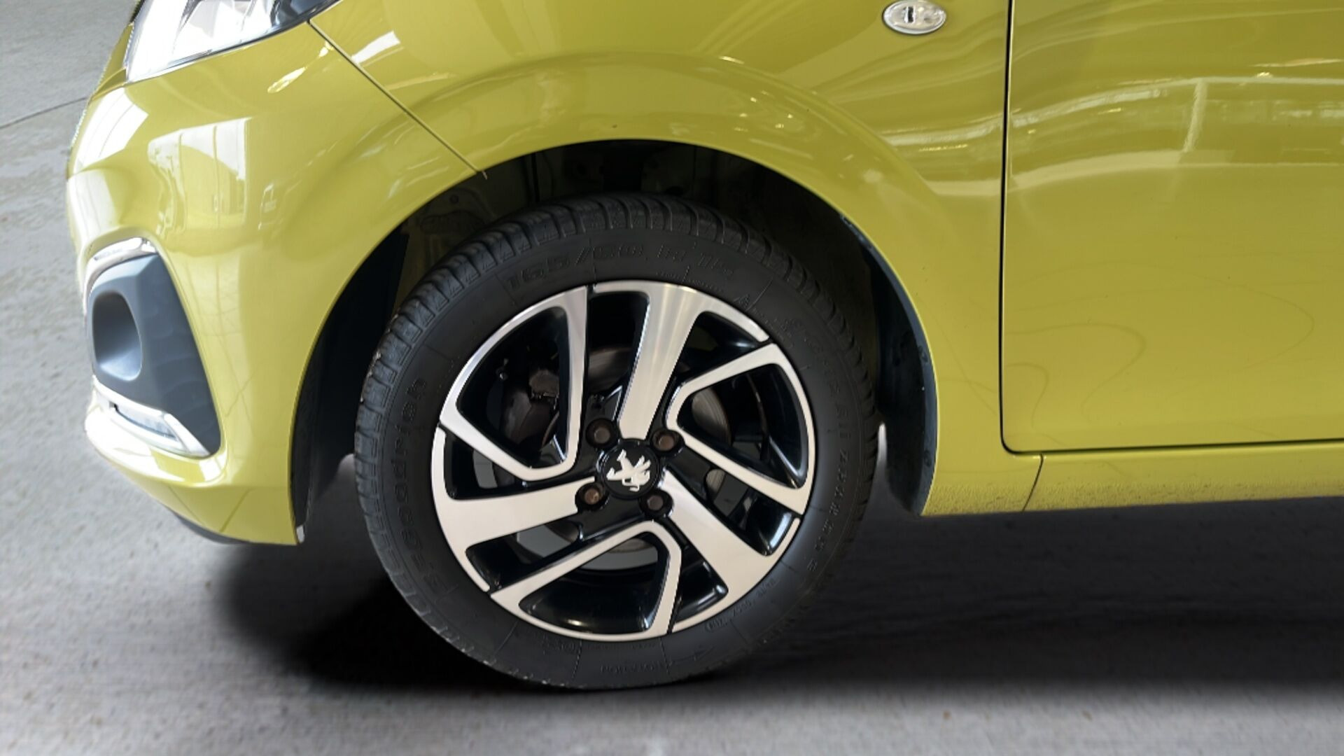 Grøn Peugeot 108 fra 2020