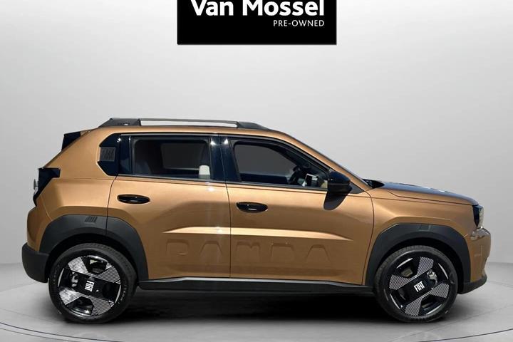 Gul Fiat Grande Panda fra 2025