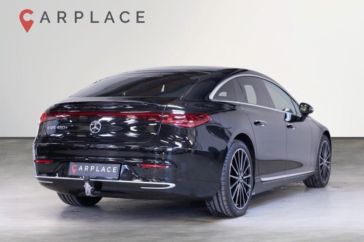 Sort Mercedes EQS450+ fra 2022